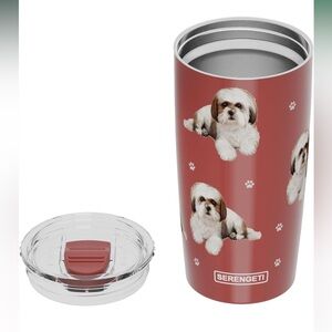 🆕 Serengeti Ultimate Tumbler Shih Tzu Dog Travel Mug Cup Stainless
Steel, 20 oz